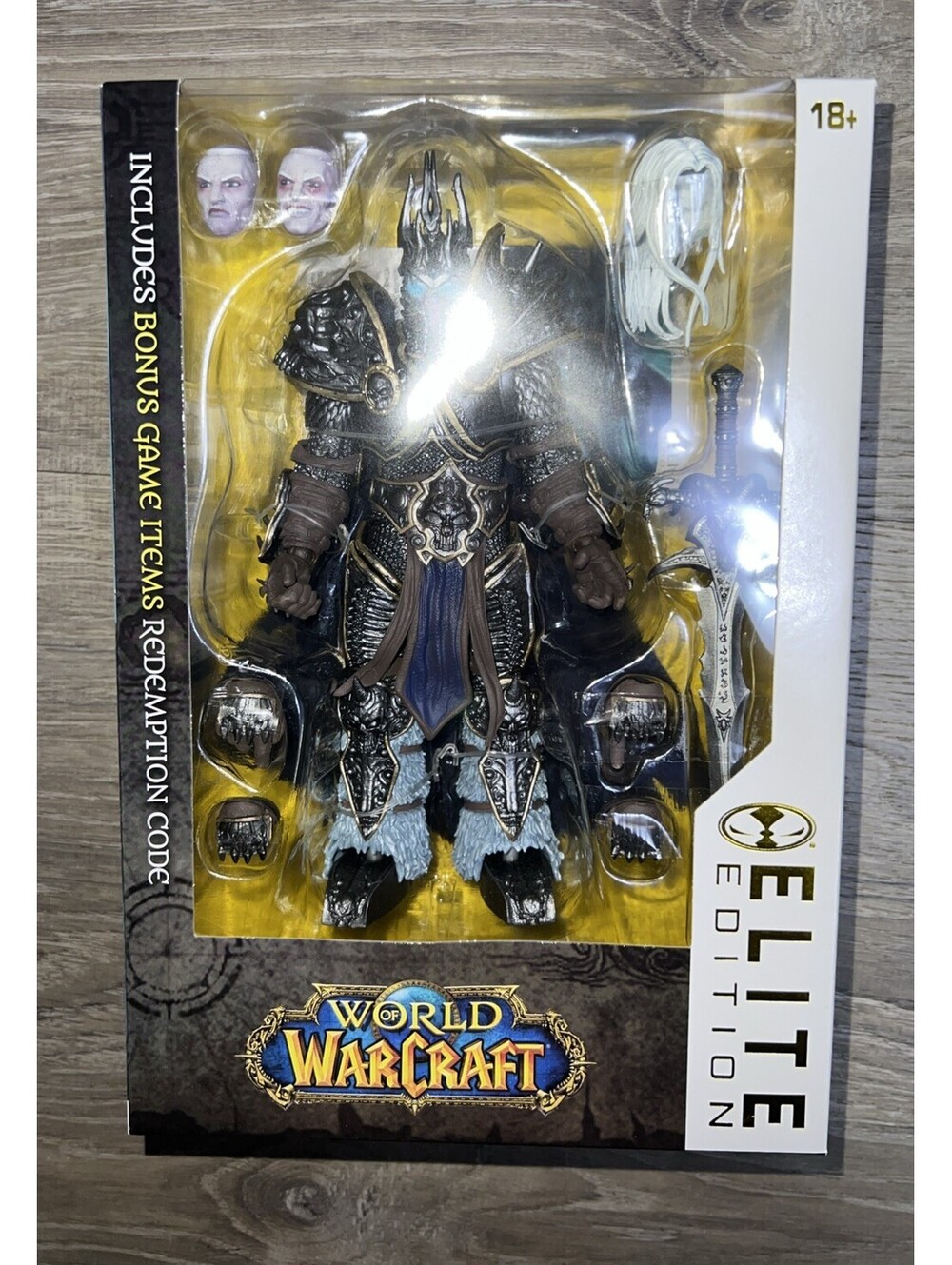 McFarlane The Lich King Elite Edition World of Warcraft Figure Brand New! Sealed